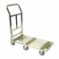 Chrome Flat Cart - 6 Wheel